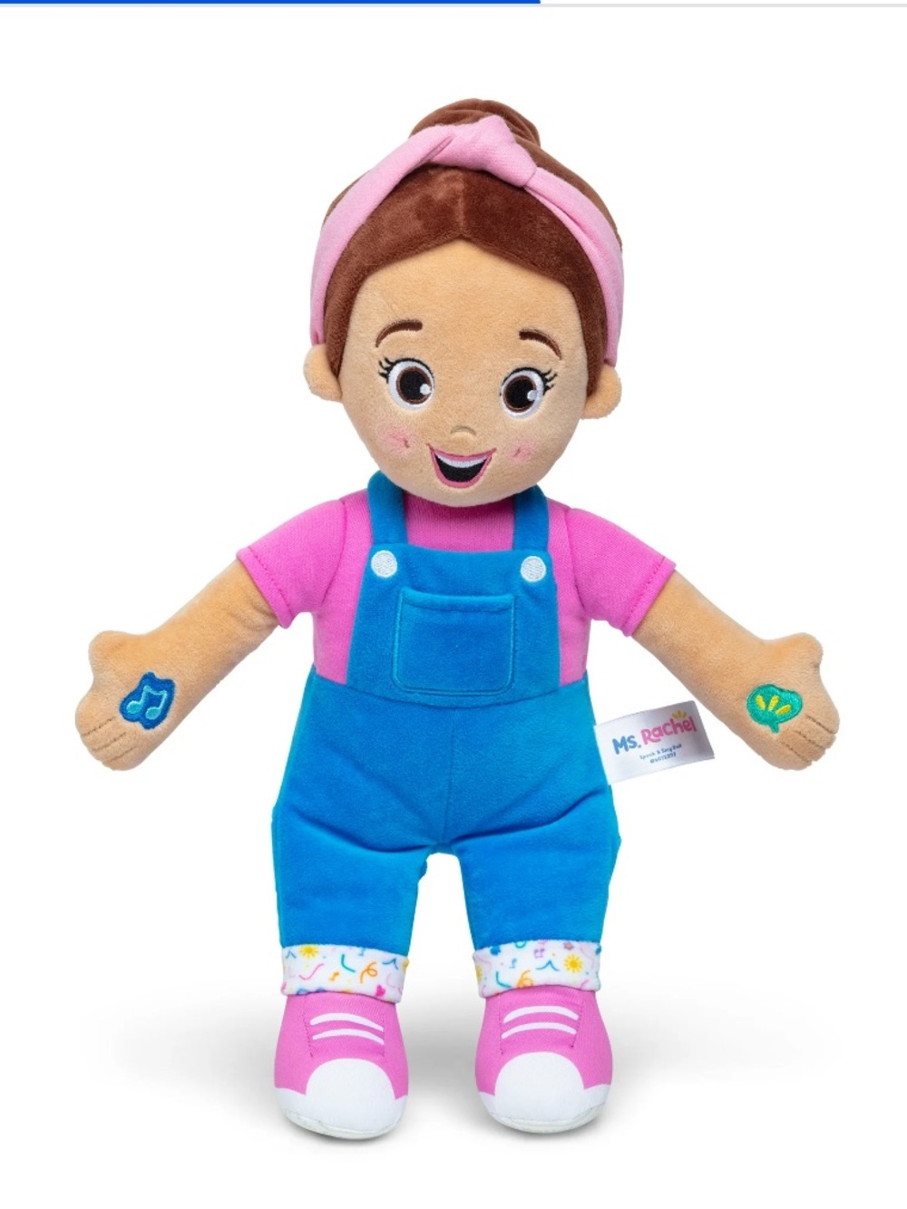 Ms. Rachel Official Speak & Sing 16-Inch Plush Doll
